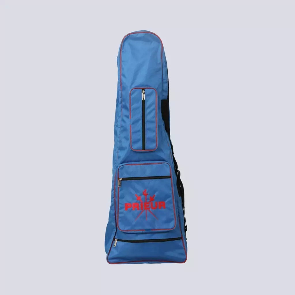 Guitar bag with external pockets