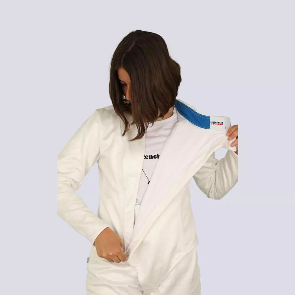 Fencing jacket woman 800N SL 3 weapons