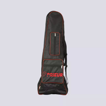 Guitar bag with external pockets